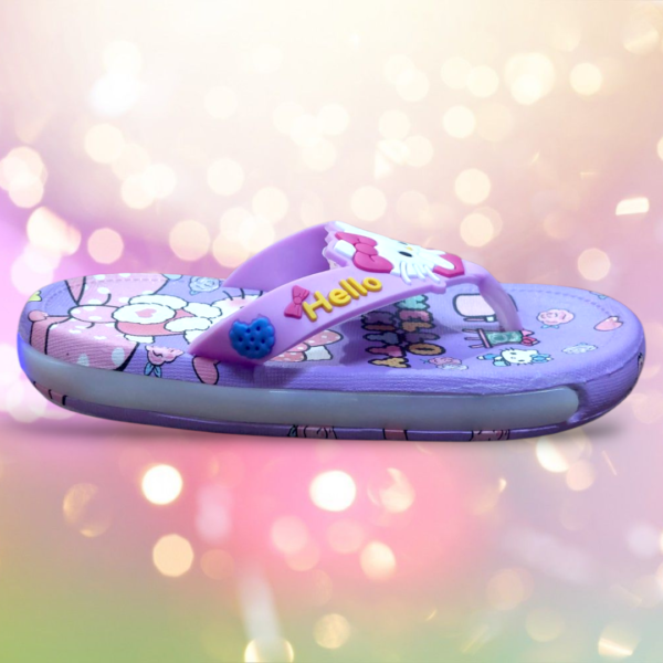Huarache Infantil Hello Kitty Luces Led - Image 3