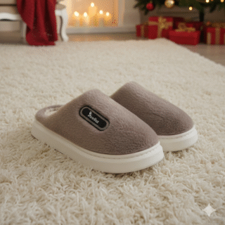 Pantufla Huellas Caballero