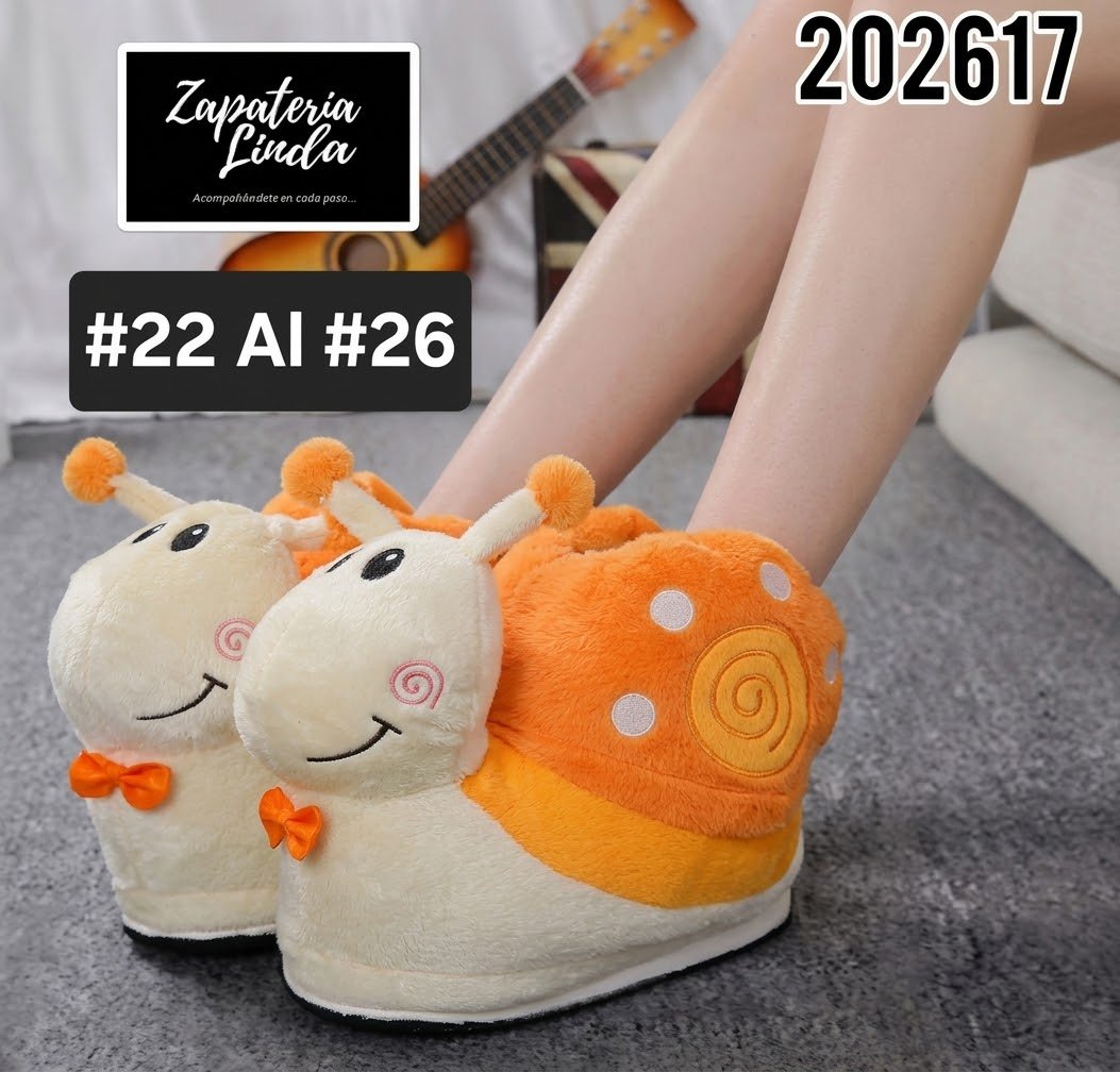Pantufla Caracol Premium